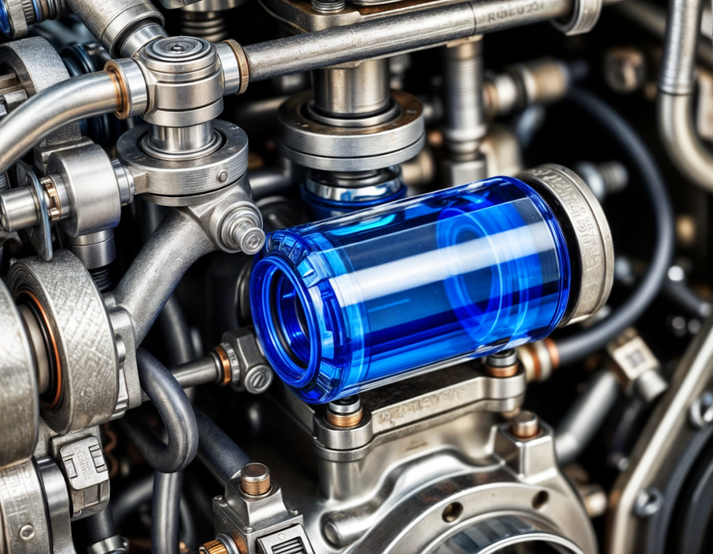 Installatiesysteem met leidingen en technische componenten als voorbeeld van technische communicatie in de bouw.